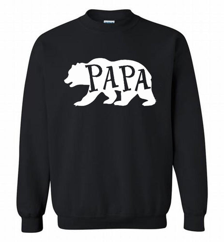 Papa Bear Crewneck Sweatshirt