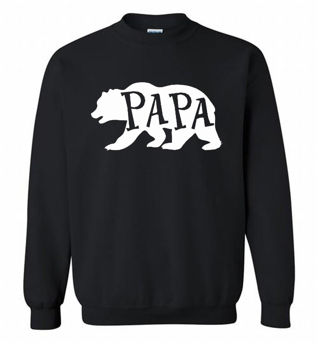 Papa Bear Crewneck Sweatshirt