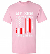 My Son Has Your Back Proud Nurse Mom Shirt