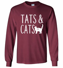 Tats And Cats Gildan Long Shirt