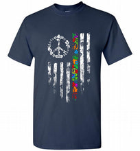 Peace flower American flag Shirt