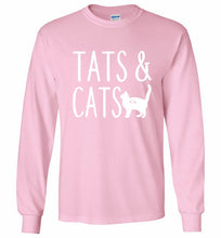 Tats And Cats Gildan Long Shirt
