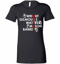 Pink Floyd Great Wright Gilmous Waters Mason Bella Ladies Tee