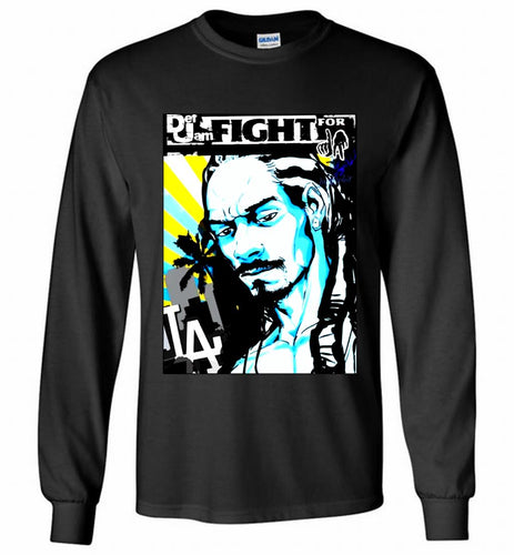 Def Jam Fight For LA Gildan Long Shirt