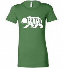 Papa Bear Bella Ladies Tee