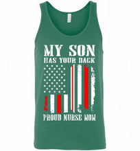 My Son Has Your Back Proud Nurse Mom Tank