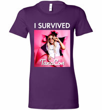 Ricky Dillions I Survived Tanacon Bella Ladies Tee