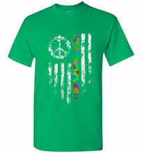 Peace flower American flag Shirt