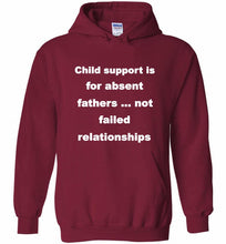 Child Support Is For Absent Fathers Not Failed Relationships Hoodie