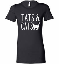 Tats And Cats Bella Ladies Tee