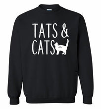 Tats And Cats Crewneck Sweatshirt