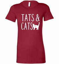 Tats And Cats Bella Ladies Tee
