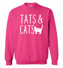 Tats And Cats Crewneck Sweatshirt