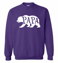 Papa Bear Crewneck Sweatshirt