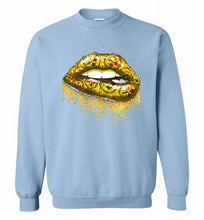 Sexy Pittsburgh Steelers Lips Football Crewneck Sweatshirt