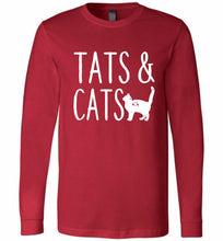 Tats And Cats Long Sleeve