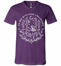 Princess Mononoke To See With Eyes Unclouded V-Neck Shirt