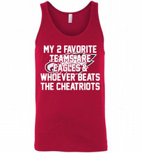 My 2 favorite teams are Philadelphia Eagles and whoever Tank