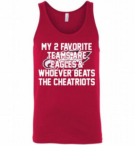 My 2 favorite teams are Philadelphia Eagles and whoever Tank