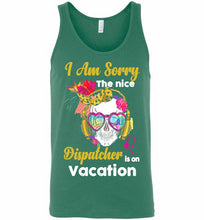Skull Version I Am Sorry The Nice Dispatcher Is On Vacation Tank