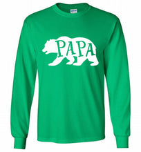 Papa Bear Gildan Long Shirt