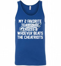 My 2 favorite teams are Philadelphia Eagles and whoever Tank