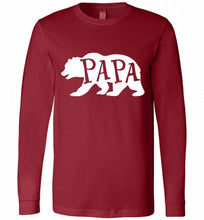 Papa Bear Long Sleeve