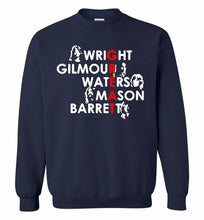 Pink Floyd Great Wright Gilmous Waters Mason Crewneck Sweatshirt