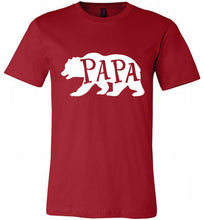 Papa Bear Canvas USA