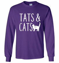 Tats And Cats Gildan Long Shirt