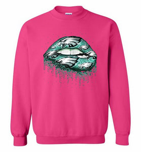 Lip Philadelphia Eagles Crewneck Sweatshirt