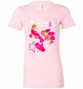 I'm A Survivor What Does Not Destrory Me Makes Me Stronger Bella Ladies Tee