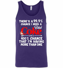 There’s A 99 9 Chance I Need A Diet Coke A 100% Chance That I’m Having More Than One Tank