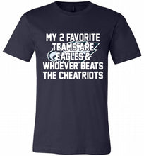 My 2 favorite teams are Philadelphia Eagles and whoever Canvas USA