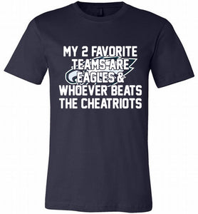 My 2 favorite teams are Philadelphia Eagles and whoever Canvas USA