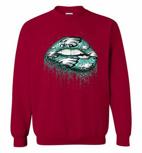 Lip Philadelphia Eagles Crewneck Sweatshirt