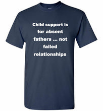 Child Support Is For Absent Fathers Not Failed Relationships Shirt
