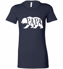 Papa Bear Bella Ladies Tee