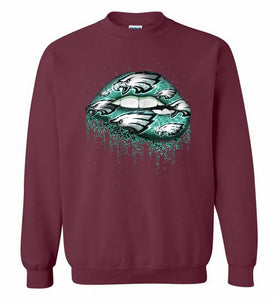 Lip Philadelphia Eagles Crewneck Sweatshirt