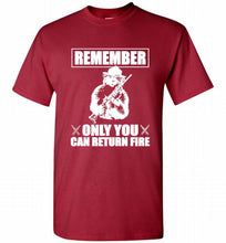 Remember Only You Can Return Fire Shirt