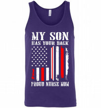 My Son Has Your Back Proud Nurse Mom Tank