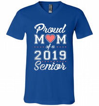 Proud mom of a 2019 senior V-Neck Shirt
