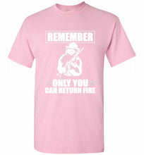 Remember Only You Can Return Fire Shirt
