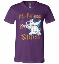 My Patronus Is A Stitch V-Neck Shirt