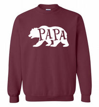 Papa Bear Crewneck Sweatshirt