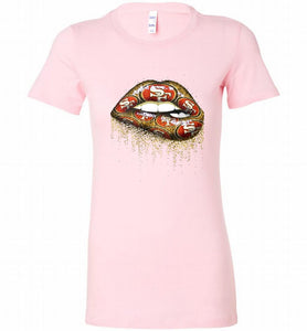 San Francisco 49ers Lip Bella Ladies Tee