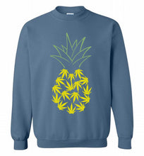 Pineapple Weed Leaf Crewneck Sweatshirt