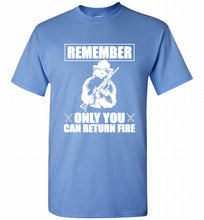 Remember Only You Can Return Fire Shirt