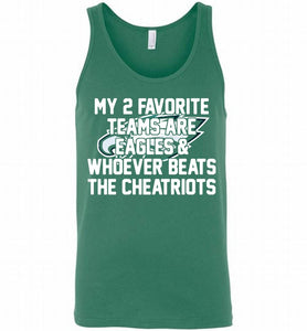 My 2 favorite teams are Philadelphia Eagles and whoever Tank