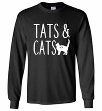 Tats And Cats Gildan Long Shirt